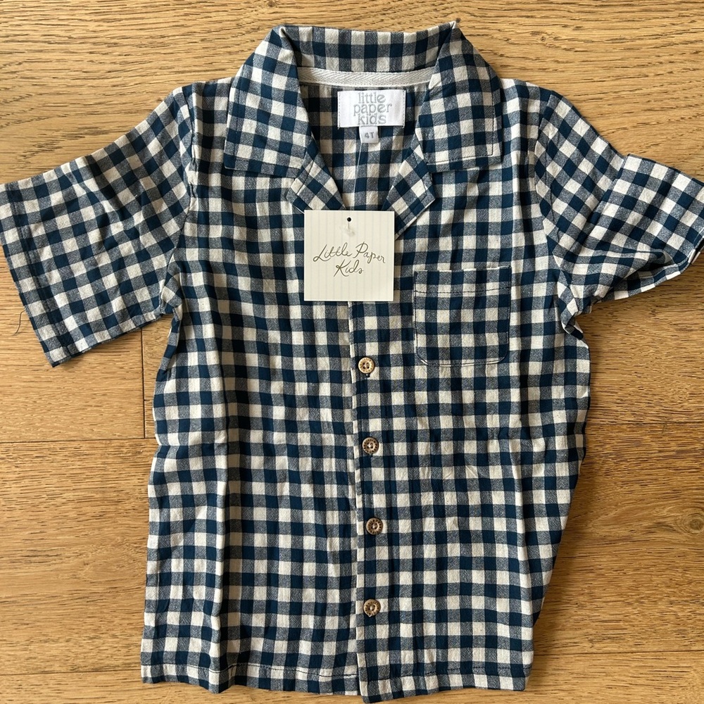 Little Paper Kids button down shirt